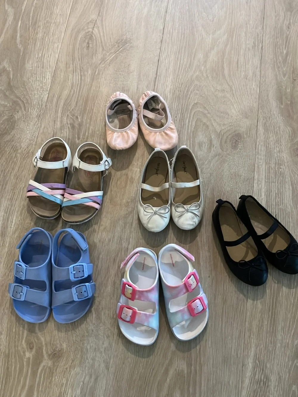 Cat & Jack Pink Ballet Flats for Kids